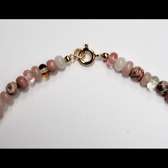 Pink Passion Necklace and Earrings Set - Picture 3 of 4